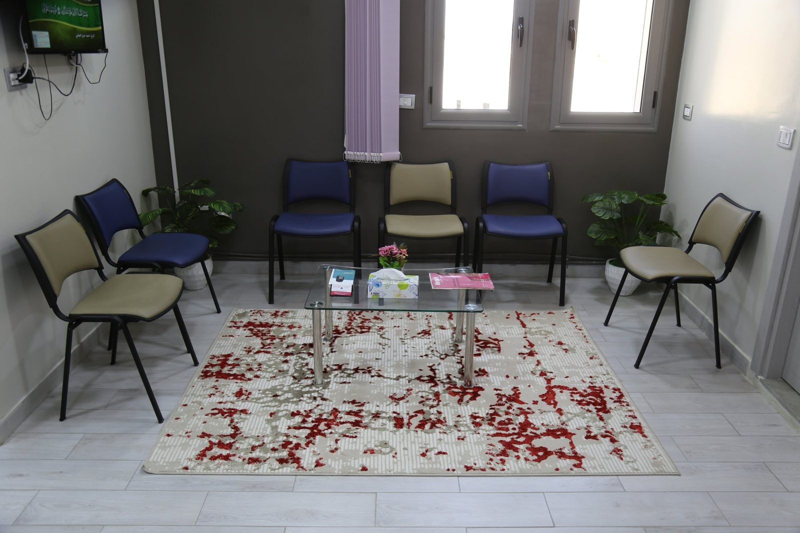 La salle d’attente