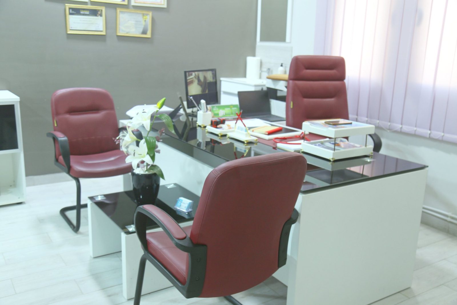 Le bureau de consultation du cabinet